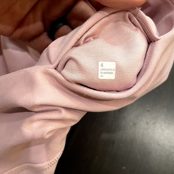 Lululemon Wunder Under Senseknit High-Rise Tight 25" Pink Haze Women's Size 4 - Picture 3 of 5